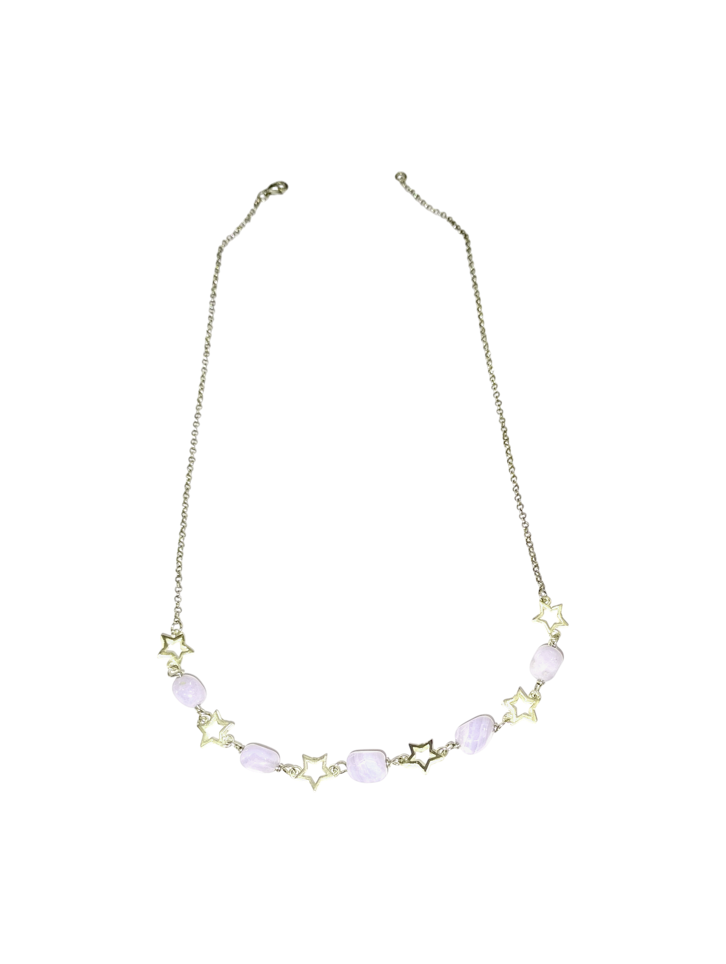 Collana Collezione Lucky – Calcedonio - Argento 925 – cm 45