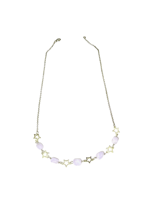Collana Collezione Lucky – Calcedonio - Argento 925 – cm 45