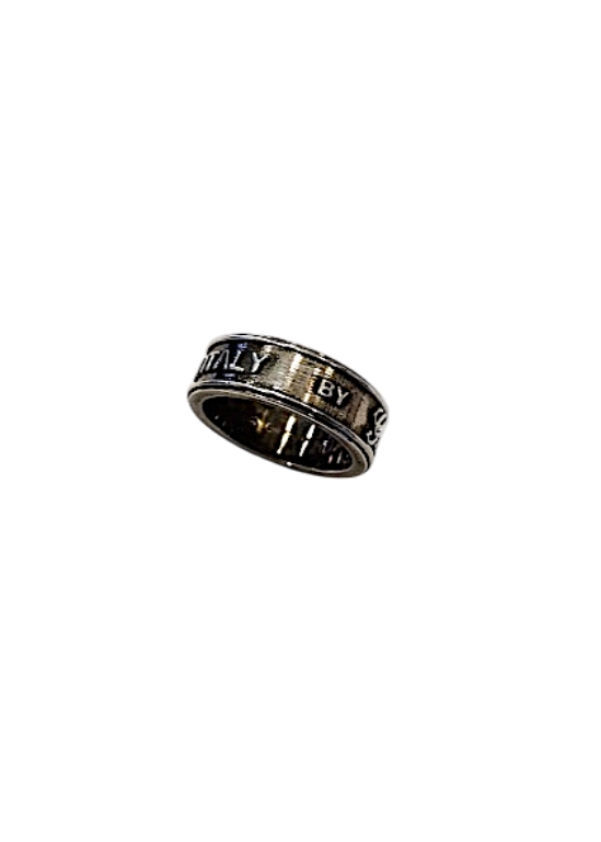 Anello Maschile Gucci Craft YBC310441001 – Argento 925 Brunito, Misura 16