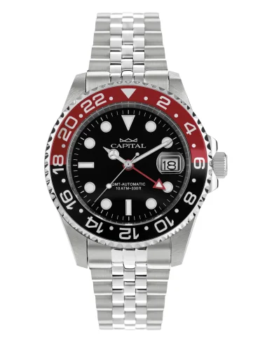 Orologio Capital Collezione Time For Men Automatico GMT AT728-01
