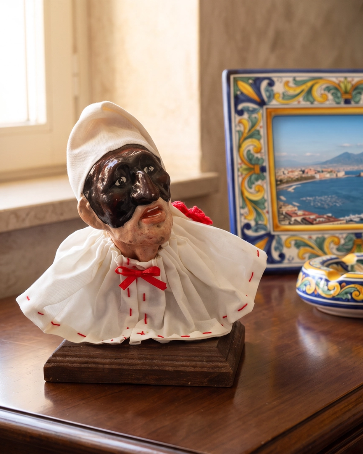 Testina di Pulcinella – Ceramica | h.13