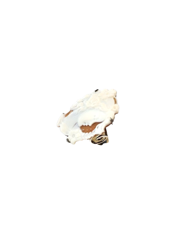 Anello in Cameo Sardonica Sfioccato – Argento 925, Incisione a Mano